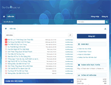 Tablet Screenshot of diendanyduoc.net